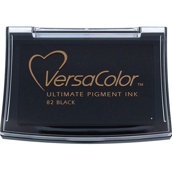 Tsukineko VC082 Versacolor Ink Pad, Black