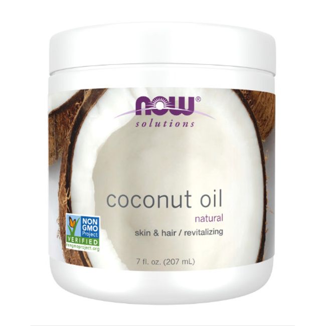 Now Solutions Coconut oil, 7 floz. 207ml