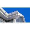 Gutter Box Miter 5" INSIDE Corner 90 ° - High Gloss White - 5K Gutter - K Style