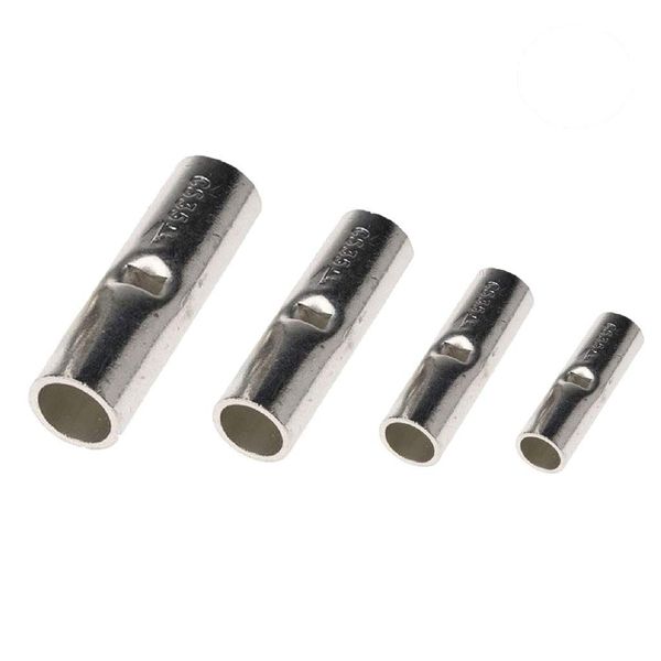 KafTon 10 Pack - 16mm² Copper Tube HD Terminals Butt Connectors Flared Entry
