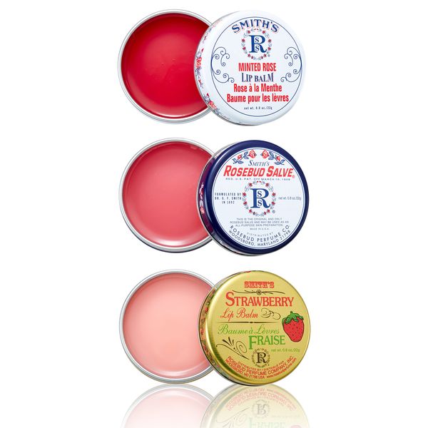 Smith's Rosebud Salve Lavish Layers of Lip Balm