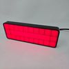 2" Receiver Tow Hitch Brake Reverse Sequential Signal Light Cover Red Reflector