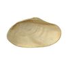Creative Co-Op Decorative Cast Aluminum Footed Shell Shaped Tray, Gold Finish