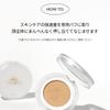 VTCOSMETICS Deer Skin Fit Cover Cushion, Foundation, Moisturizing, Sensitive Skin, Dry Skin, Skin Care, Korean Cosmetics, Pore Cover, Natural (21, Light Beige)