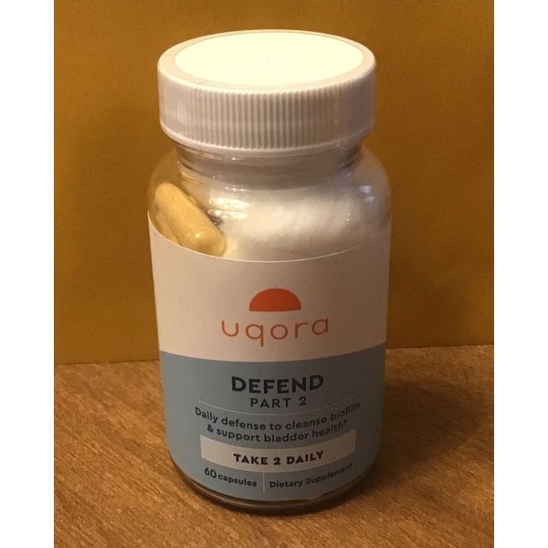 NEW UQORA Part 2 DEFEND 1 Month Supply 60 CAPSULES EXP 06/25 Supplement