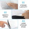 MNpartnery Beauty Salon Eyelash Extension Neck Pillow - Comfortable Velvet Beauty Memory Foam Pillow,to Protect The Neck When Used for Lash Extension Grafting Make Up (Grey)…