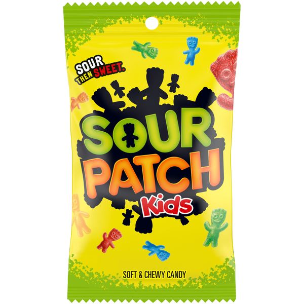 SOUR PATCH KIDS Original Soft & Chewy Candy, 8 oz Bag