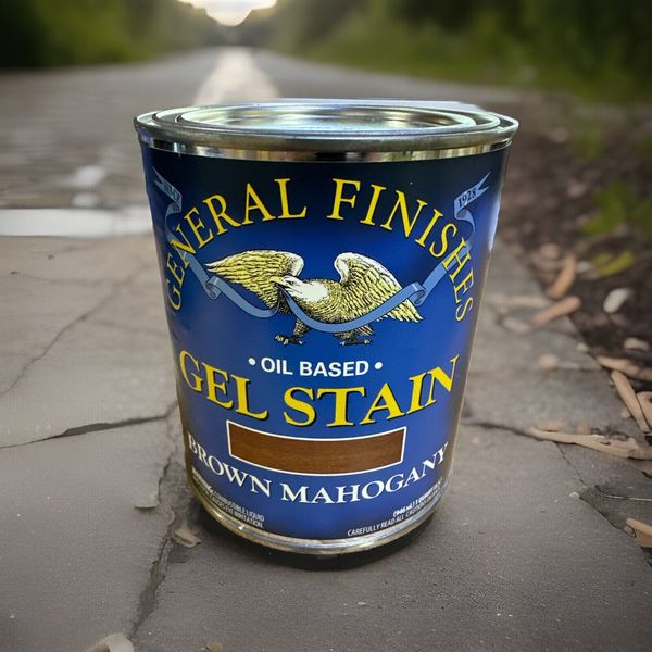 General Finishes Brown Mahogany Gel Stain Quart