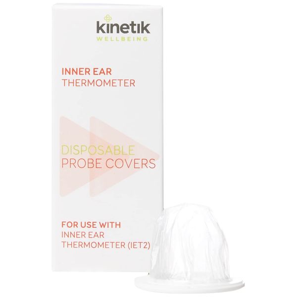 Kinetik Wellbeing Inner Ear Thermometer Probe Covers (Pack of 20) – In Association with St John Ambulance