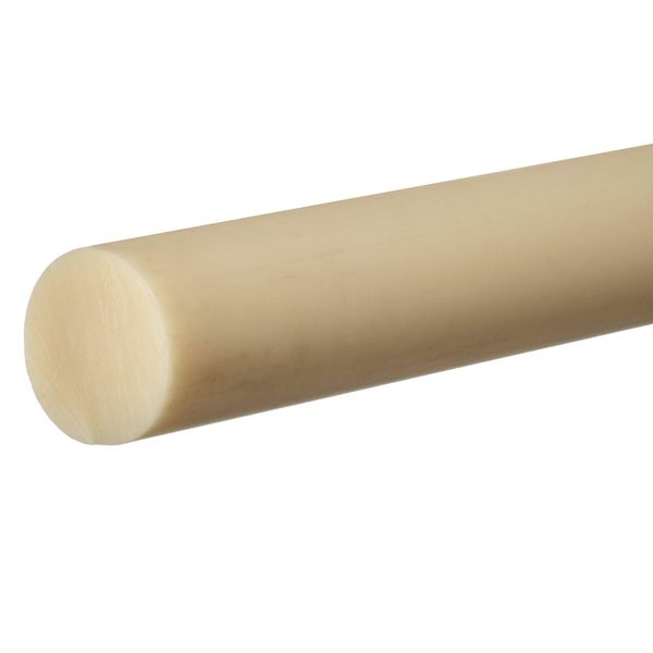 USA Sealing ABS Plastic Rod, 1" Diameter, 1' Length