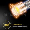 Ruiandsion 2pcs 2W COB 3V E10 LED Upgrade Bulb Replacement for Flashlights Torch Headlight Headlamp, White