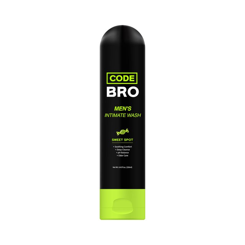 Code Bro Men's Intimate Wash Sweet Spot - Shower Stuff for Men (250ml ...