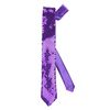 Widmann Purple Fancy Dress Sequinned Tie
