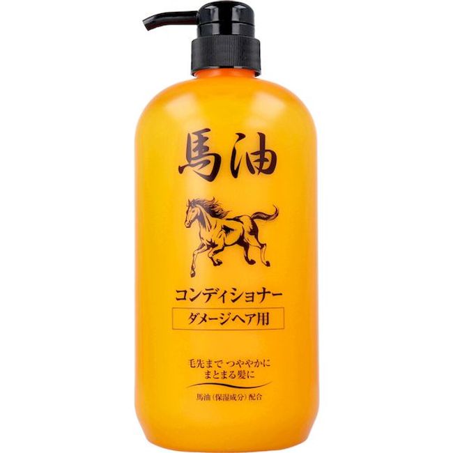 4964653102190 Junlove Horse oil conditioner for damaged hair 1000mL [Cancellation not possible]