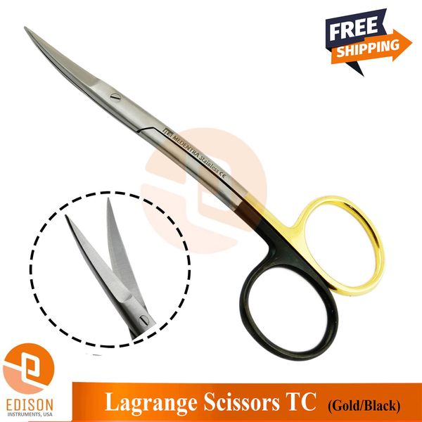 Medical TC LaGrange Scissors 11.5cm Dental Surgical Instruments Premium Quality