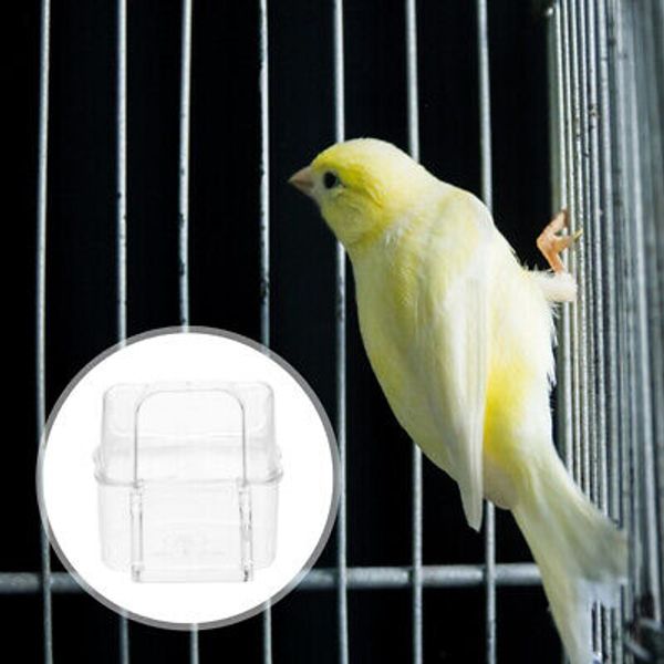 3 Pcs Parrot Feeding Box Bird Water Dispenser Cage Pet Cages Feeder