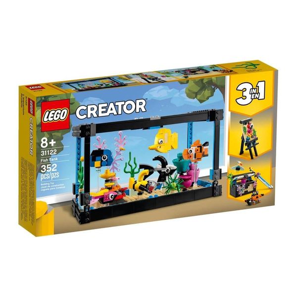 Lego Creator Fish Tank 31122 Exclusive 3-in-1 Building Set,8 years and up