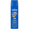 Coppertone SPORT Sunscreen Spray SPF 50, Water Resistant, Continuous Spray Sunscreen, Broad Spectrum SPF 50 Sunscreen Travel Size, 1.6 Oz Spray