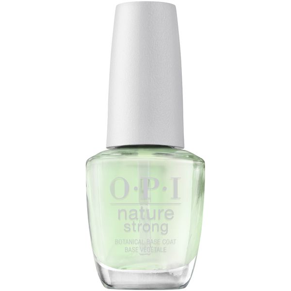 OPI Nature Strong Nail Polish Quick Dry Vegan Nail Varnish with Long-Lasting Results, Made with Natural Ingredients, Base Coat 15ml