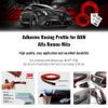 Red Profile Sticker for DAM Rear Bumper Alfa Mito