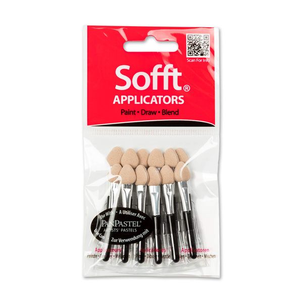 Sofft Tool 63052 Mini Sponge Applicators Pack of 12 for PanPastel Artist Painting Pastels