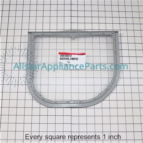 LG Dryer Lint Filter (Gray) 5231EL1001C