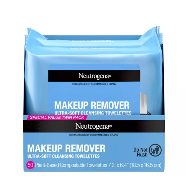 Neutrogena 50-Count Makeup Remover Cleansing Towelettes 2-Pack