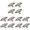 jojofuny 12 Pcs Cabinet Pulls Alloy Door Knobs Drawer Pulls and Knobs Cupboard Pull Knob Nordic Cage Pull Handle Cabinet Knob Knobs for Dresser Drawers Alloy Drawer Knobs Wardrobe Birdcage