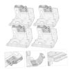4pcs Cordless Shade Blind Brackets Clip Mounting Bracket Venetian Blinds Window Blind Accessories