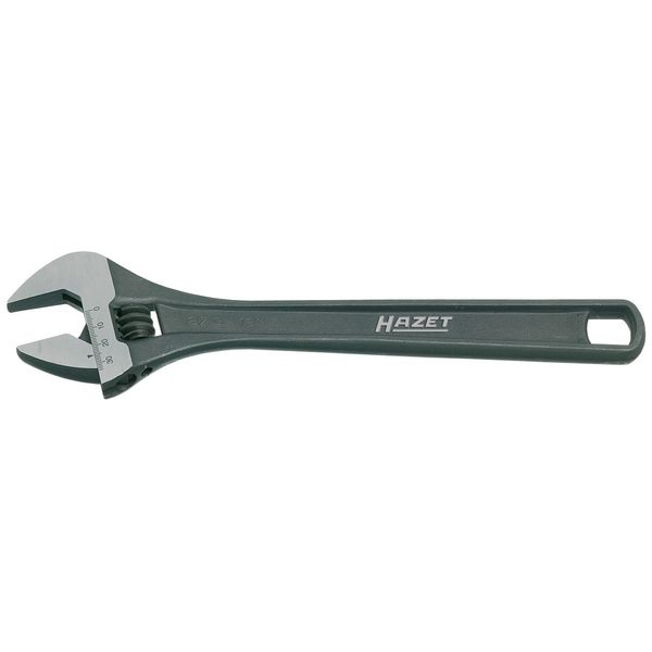 Hazet 255 mm Open-End Wrench Adjustable - Silver