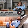 STDFORU TikTok Scrolling Ring, Bluetooth Camera Remote Control, Scrolling Ring for iPhone,TIK Tok, iPad, Android (Graphite Black)