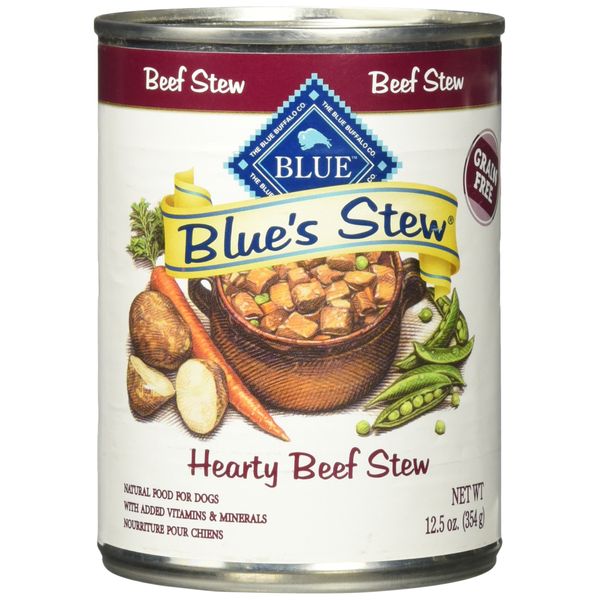 Blue's Stew Adult Wet Dog Food 12.5OZ Pack of 12