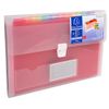 Pack of 5 Crystal PP Sorter Case with 13 Compartments White