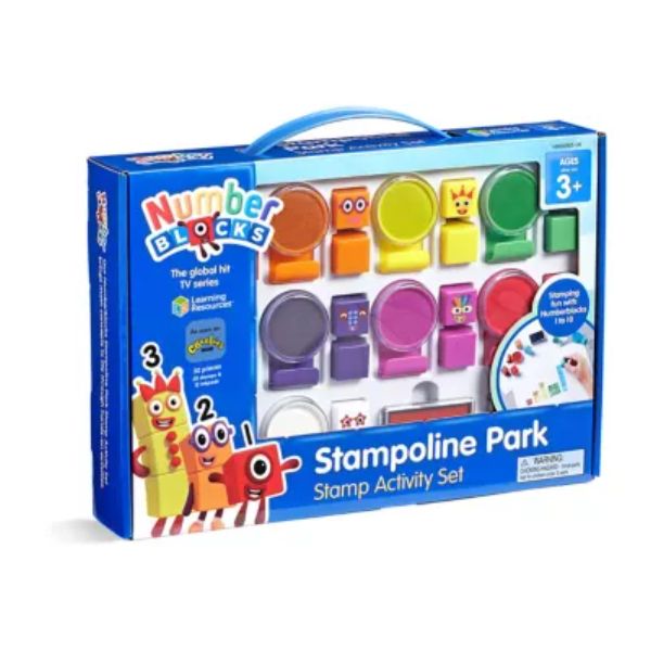 Numberblocks Stampoline Park Stamp Activity Set