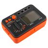 Sarini Insulation Resistance Tester Megohmmeter With Backlit LCD Voltage Ohm Counting Test Multifunctional Instrument