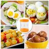 Creative Egg Shell Peeler Tool - Plastic Egg Separator for Effortlessly Removing Eggshells from Hard-Boiled Eggs, Shake & Peel Egg Opener Gadget