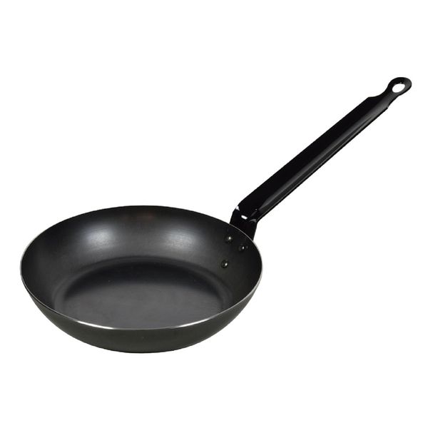 Pearl Metal HB-1518 Iron Frying Pan, 7.9 inches (20 cm), Induction Compatible, Iron Craftsman, Saute Pan, Outdoor Activities, Camping, Made in Japan