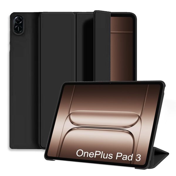 Suttkue for OnePlus Pad 3 Case,high qualit Hard Shell, Lightweight,Quality PC, Scratch Resistant, Black for Tablet Case 13.2 inch