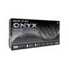 ONYX BLACK NITRILE EXAM GLOVES M. 100PK