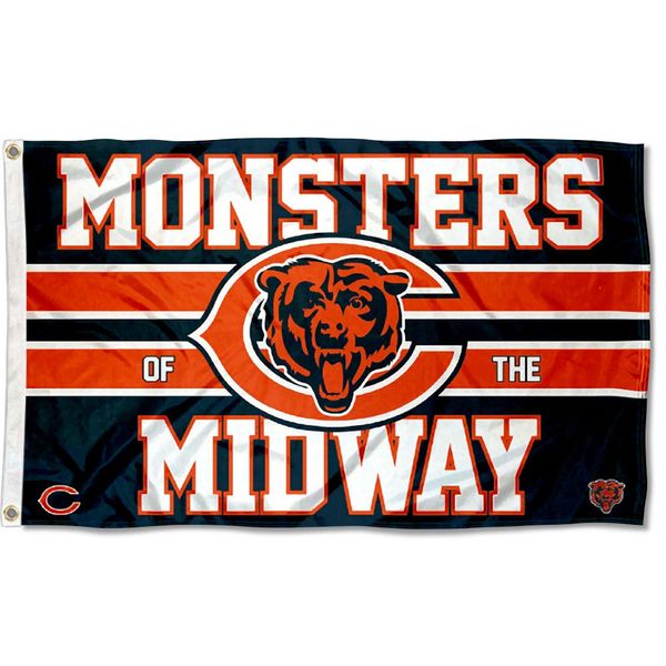 WinCraft Chicago Bears Monsters Of The Midway Flag