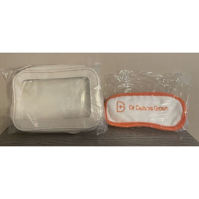 Dr. Dennis Gross Eye Mask W Gel Insert & Makeup Bag