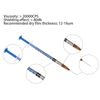 Silver Conductive Paste, Silver Conductive Paint Wire Glue Paste Silver Paint Pen for Electronics Repair Applications(0.2ml)