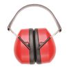 Portwest Super Ear Protector, Size: One Size, Colour: Red, PW41RER