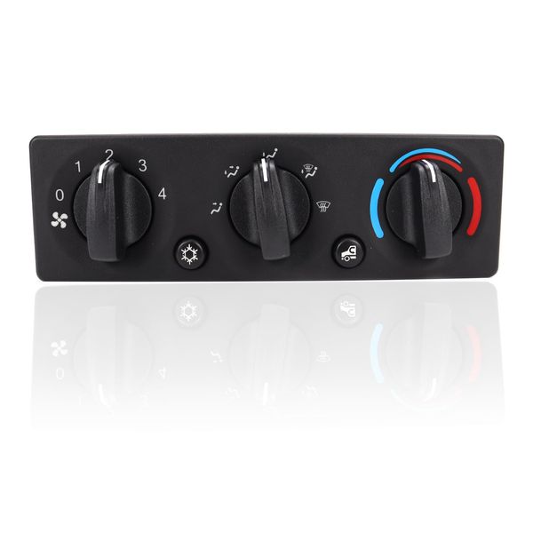 Q21-6119 HVAC A/C Heater Climate Control Module Panel Switch Replacement for Peterbilt Trucks 337 348 389 Temperature Control Panel Q216119 Temperature Control Module