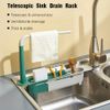 Telescopic Sink Holder Multifunctional Extendable Sink Storage Sponge Sponge Holder Kitchen Accessories