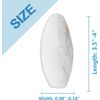 3.5"-4" Cuttlebone for Birds Parakeets, Cuddle Bone with Metal Holder, Cuttlefis
