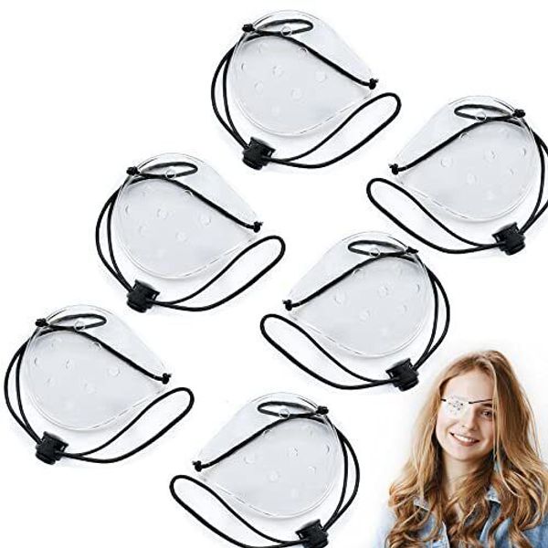 Eye Shield 6 Pcs Plastic Eye Shield Eye Patch For Eye Protection Eye Surgery Cov