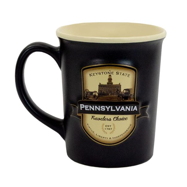 Americaware Pennsylvania 18oz Emblem Mug