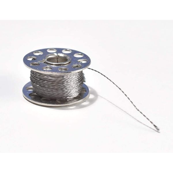 Adafruit Stainless Thin Conductive Thread - 2 ply - 23 meter/76 ft
