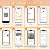 RongHousing QR Code Dog ID Tag, Scannable QR Code Smart Pet Tag For Dogs & Cats